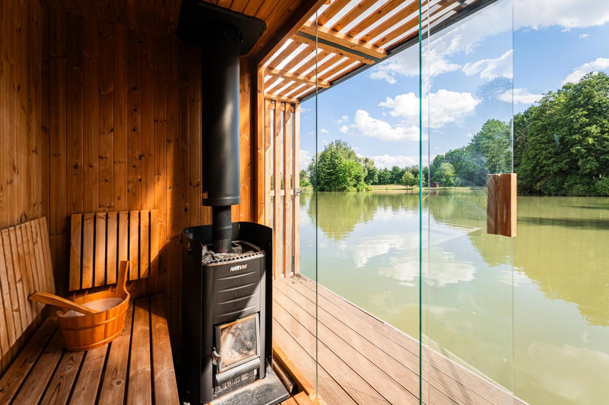 Rybnik Plovouci Sauna Glamping Luxusní stan *
